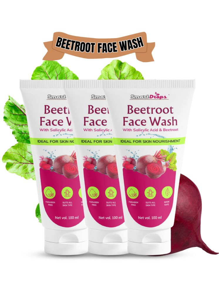     			Smartdrops - Refreshing Face Wash For All Skin Type ( Pack of 3 )