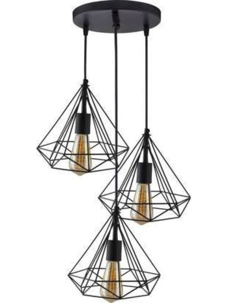     			Spark World Aluminium Pendant Black - Pack Of 1