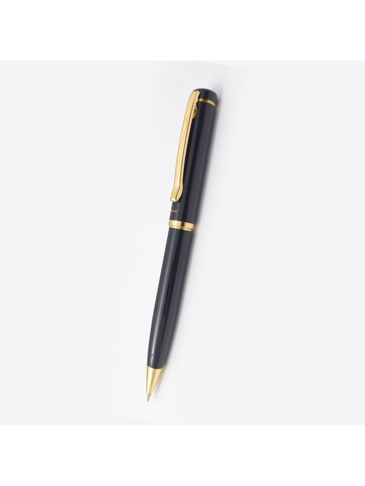     			UJJi Black Colour with Gold Part Ball Pen