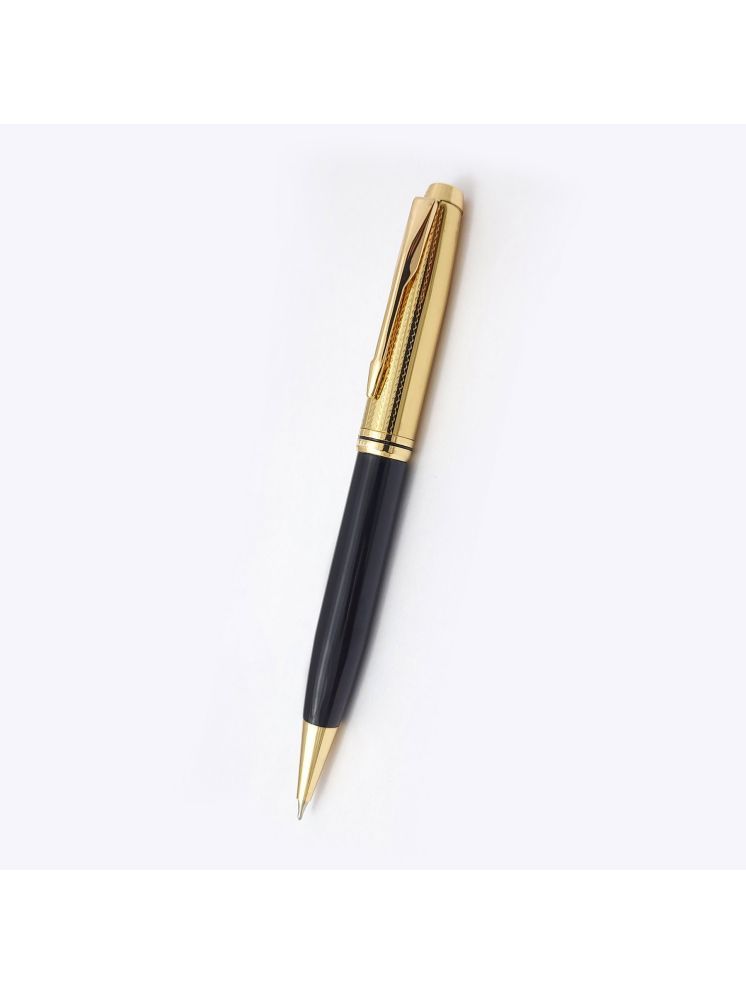     			UJJi Half Golden Cap with Black Colour Ball Pen