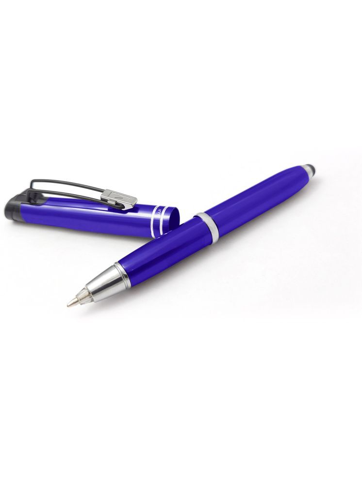     			UJJi Stylus Pen with Led Light When Writing Blue Ball Pen