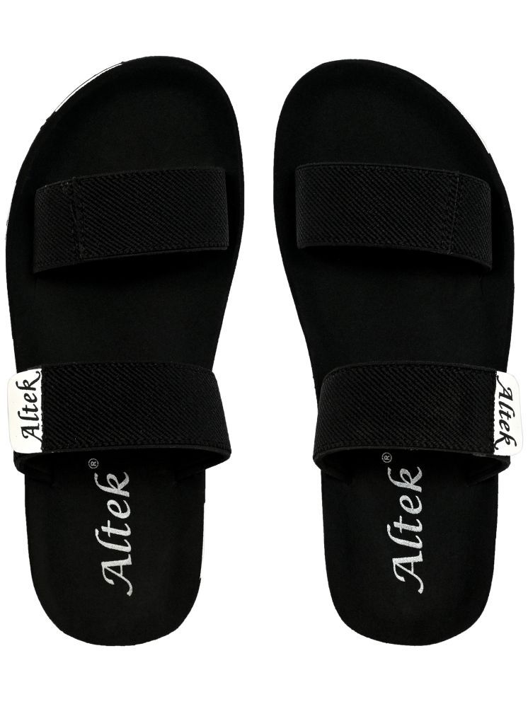     			Chappal Wala Black Men's Slide Flip Flop