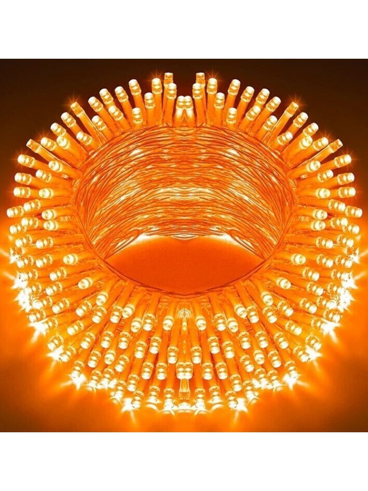     			SPARKWORLD Orange 15.5M String Light ( Pack Of 4 )