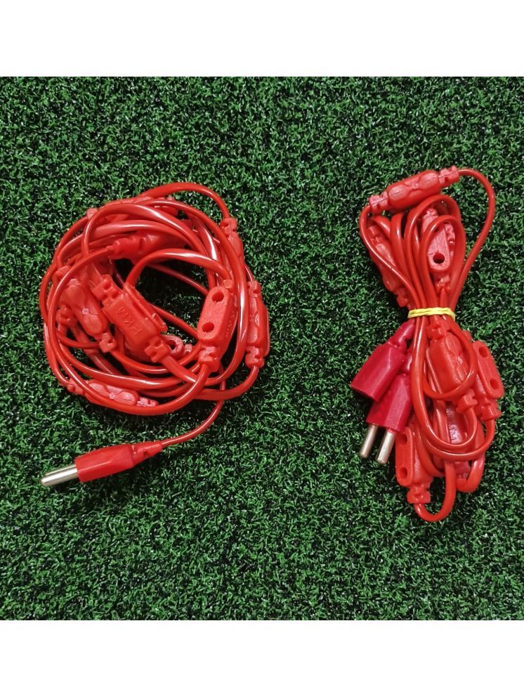     			SPARKWORLD Red 2Mtr String Light ( Pack Of 2 )