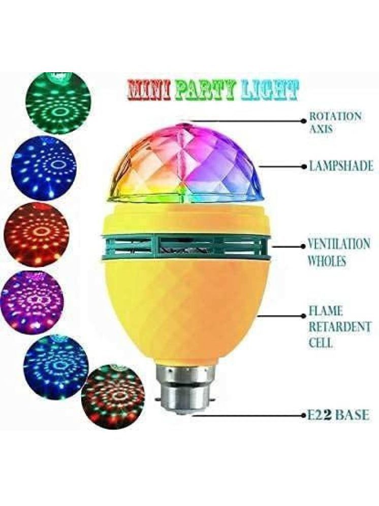     			SPARKWORLD White Others Disco Ball ( Pack Of 1 )