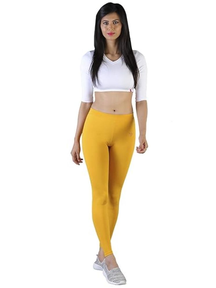     			Twin Birds Pack of 1 Cotton Women's Leggings ( Mustard )