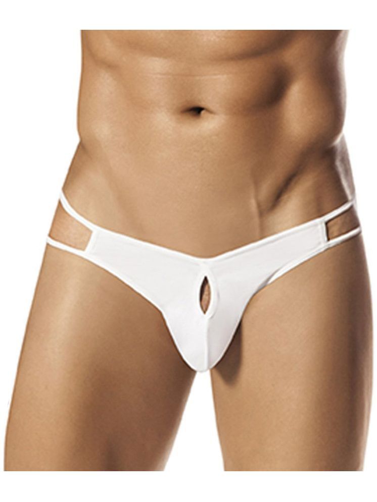     			Intimate Pack of 1 Microfibre G-String For Men's ( White )