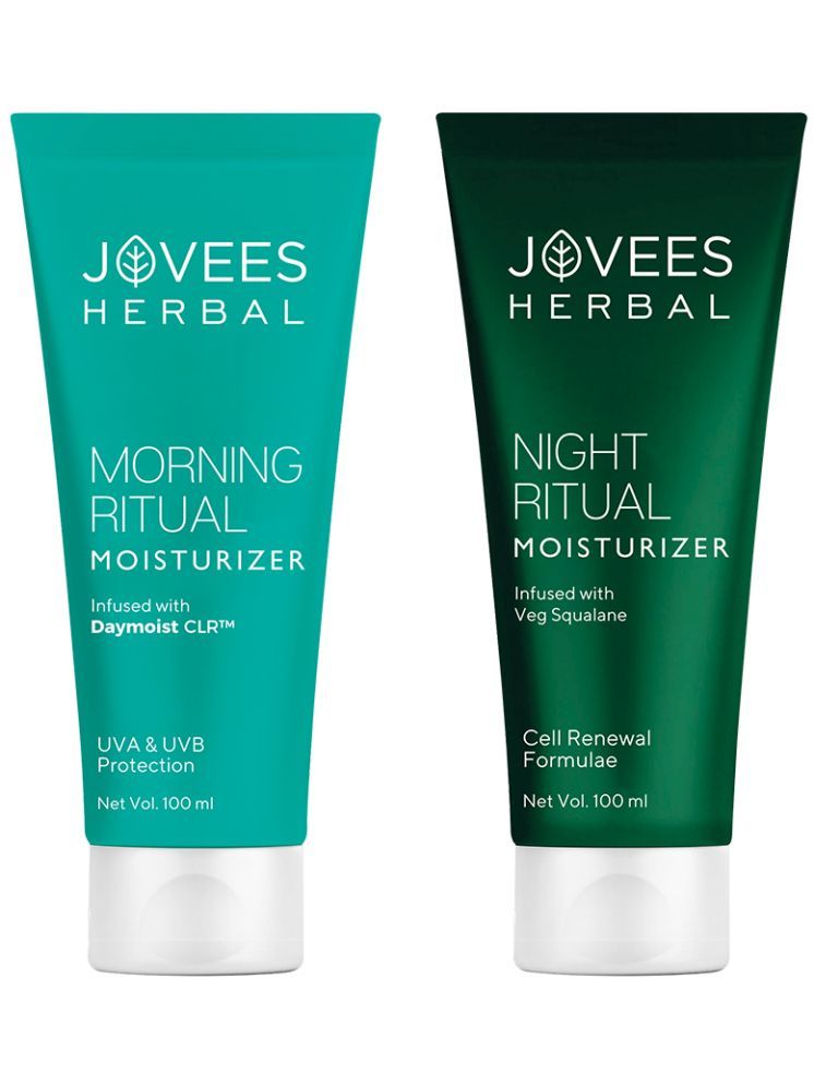     			Jovees Herbal Morning & Night Ritual Moisturizer for Darkspots & FineLines 100 Each (Pack of 2)