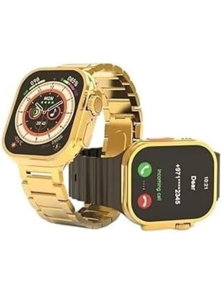     			OCEAN THREEZ AMOLED BT Calling Aluminium Upto 1-2 days Smart Watch Gold