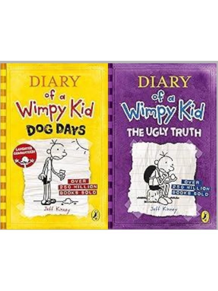     			Penguin Random House Diary of a Wimpy Kid: The Ugly Truth (Book 5) & Diary of a Wimpy Kid: Dog Days (Book 4)