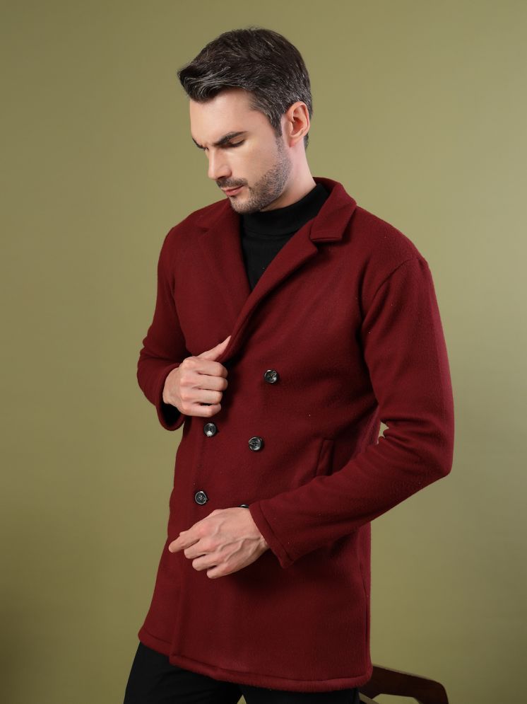     			Rigo Cotton Men's Casual Jacket - Maroon ( Pack of 1 )