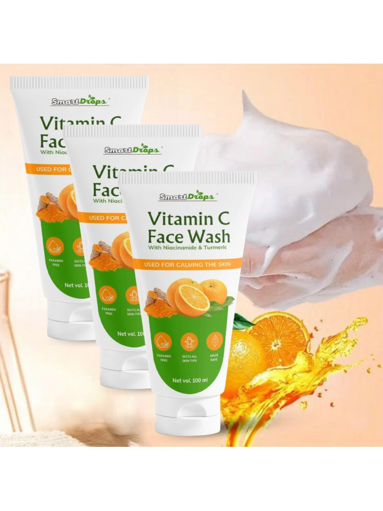     			Smartdrops - Refreshing Face Wash For All Skin Type ( Pack of 3 )