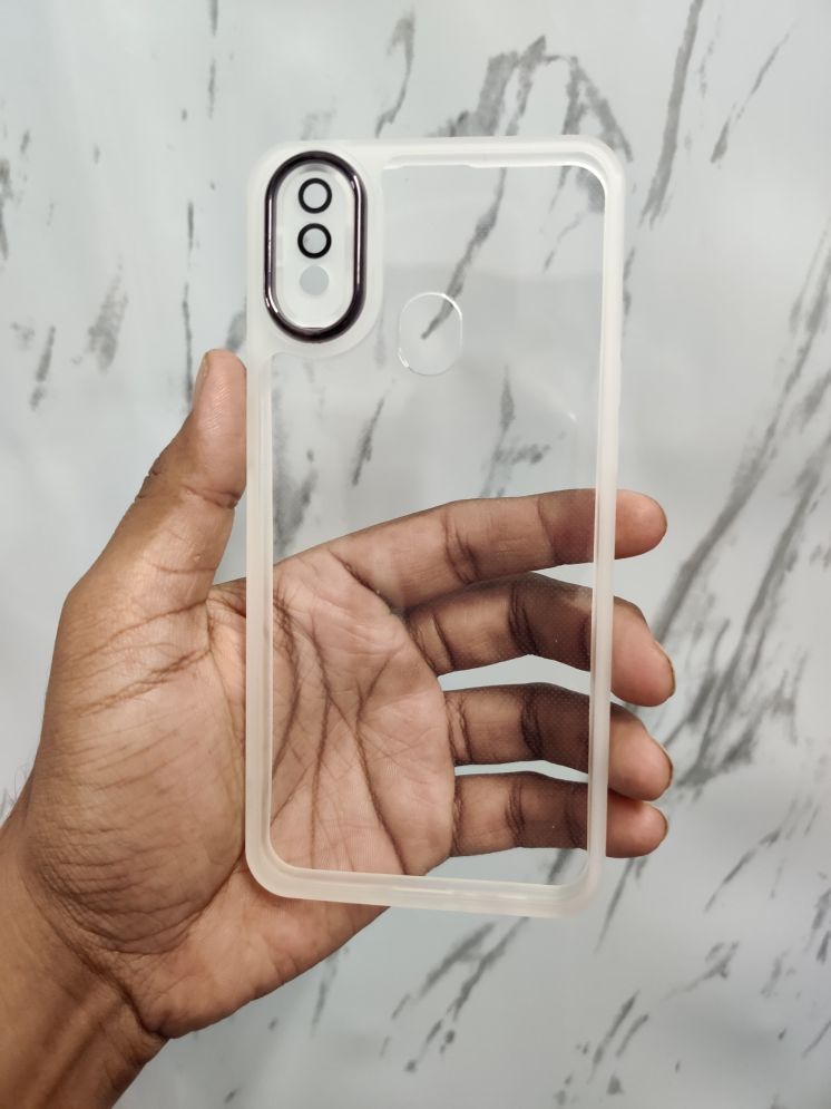     			ZAMN Silicon Soft cases Compatible For Silicon Realme 3 Pro ( )