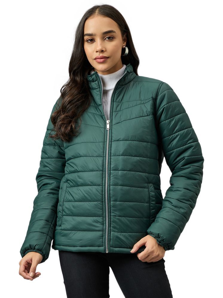     			Club York - Nylon Green Quilted/Padded Jackets