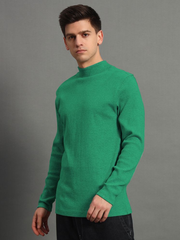     			GET GOLF Cotton High Neck Men's Sweatshirt - Green ( Pack of 1 )