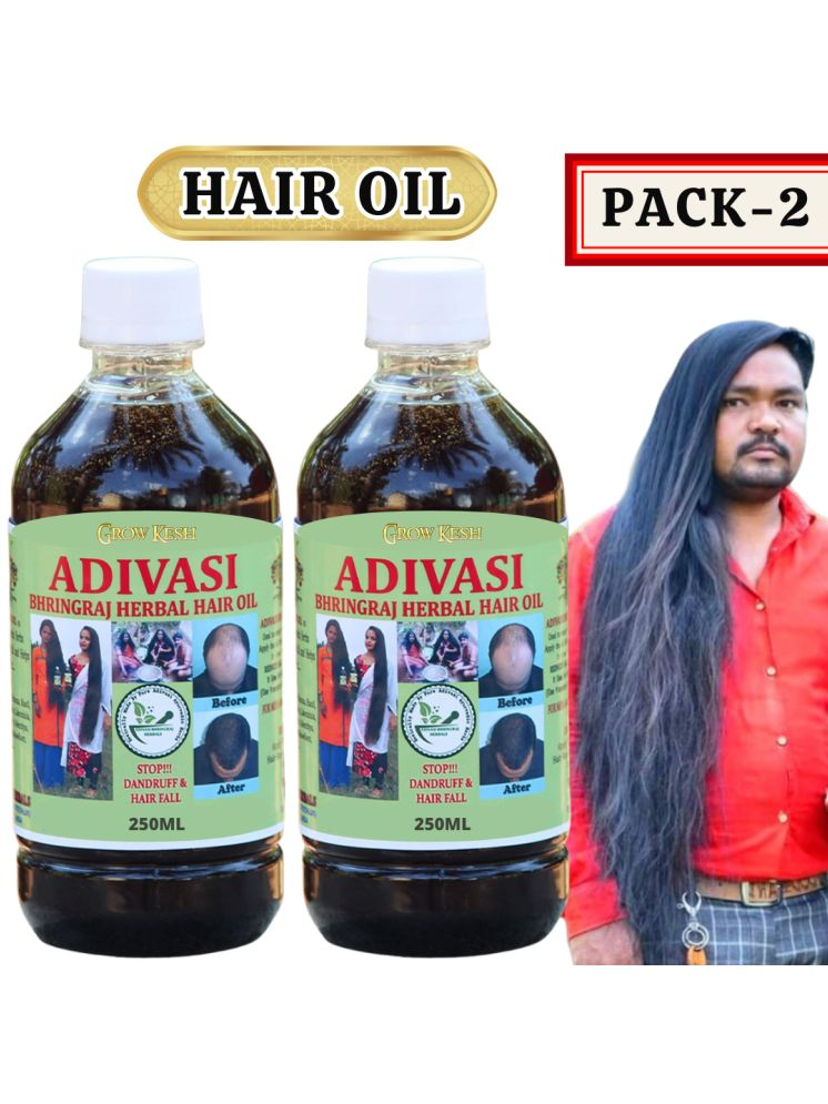     			Growkesh Anti Hair Fall Bhringraj Oil 500 ml ( Pack of 2 )