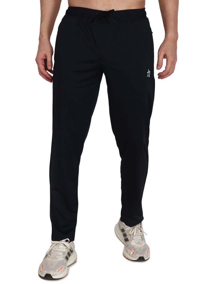     			Herculeen Navy Blue Polyester Men's Sports Trackpants ( Pack of 1 )