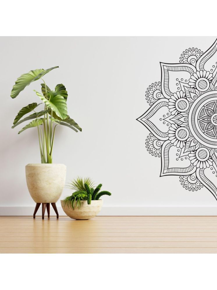     			Inkfence Wall Sticker Abstract ( 110 x 55 cms )