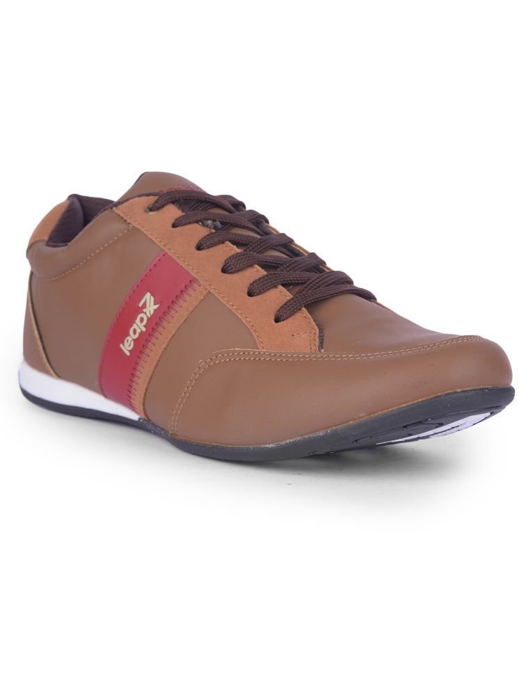     			Liberty LB09-53 Tan Men's Sports Running Shoes