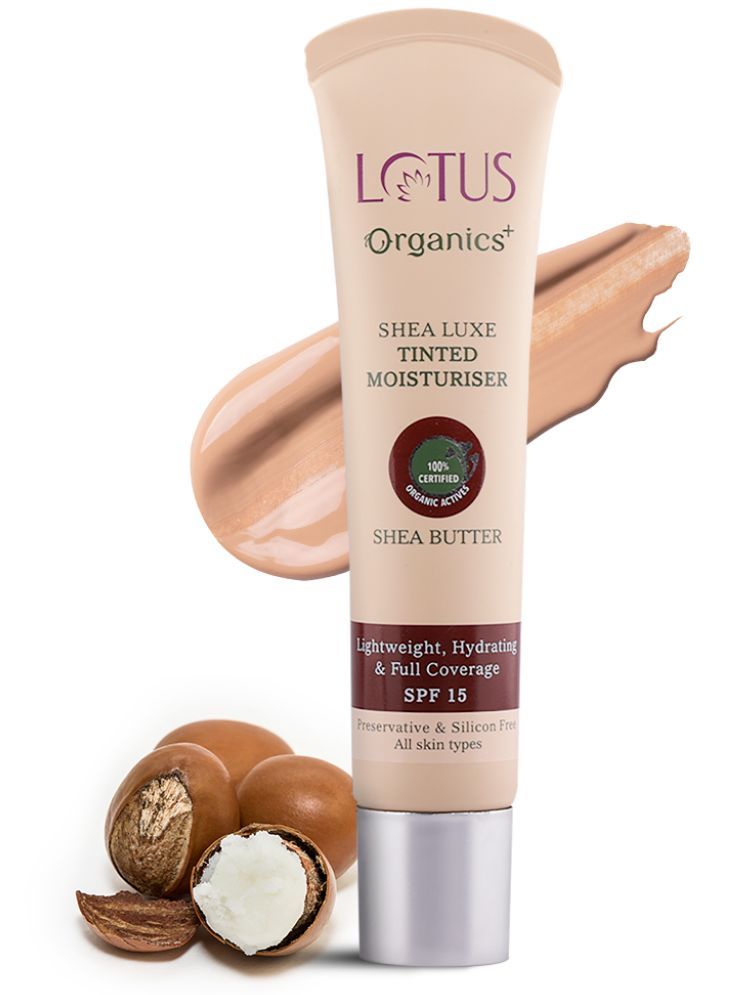     			Lotus Organics+ Moisturizer All Skin Type Fruit ( M2 Medium Beige, 40 gm )