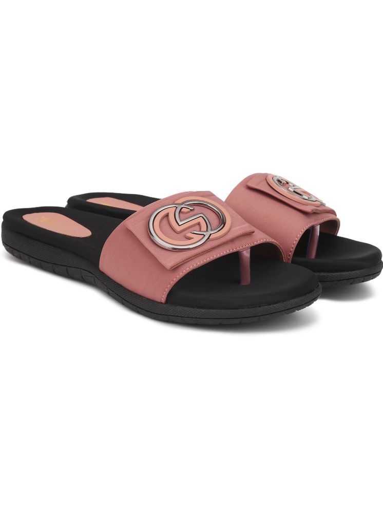     			Picktoes Pink Women's Flats