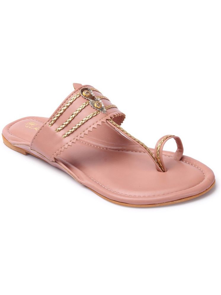     			Picktoes Pink Women's Flats