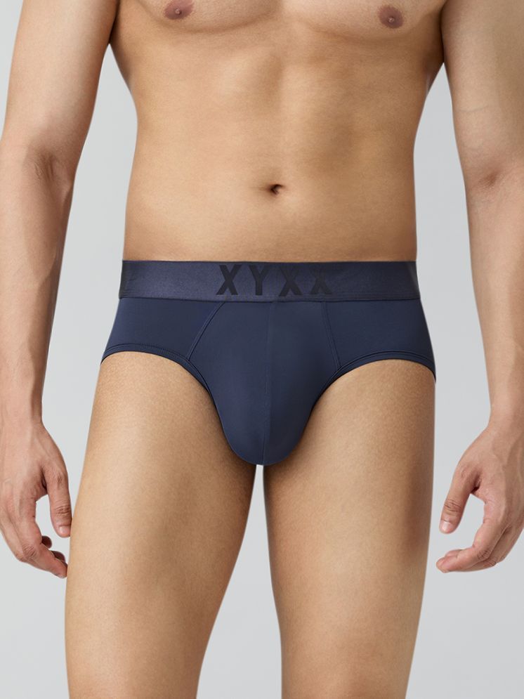     			XYXX Pack of 1 Nylon Briefs For Men's ( Blue )