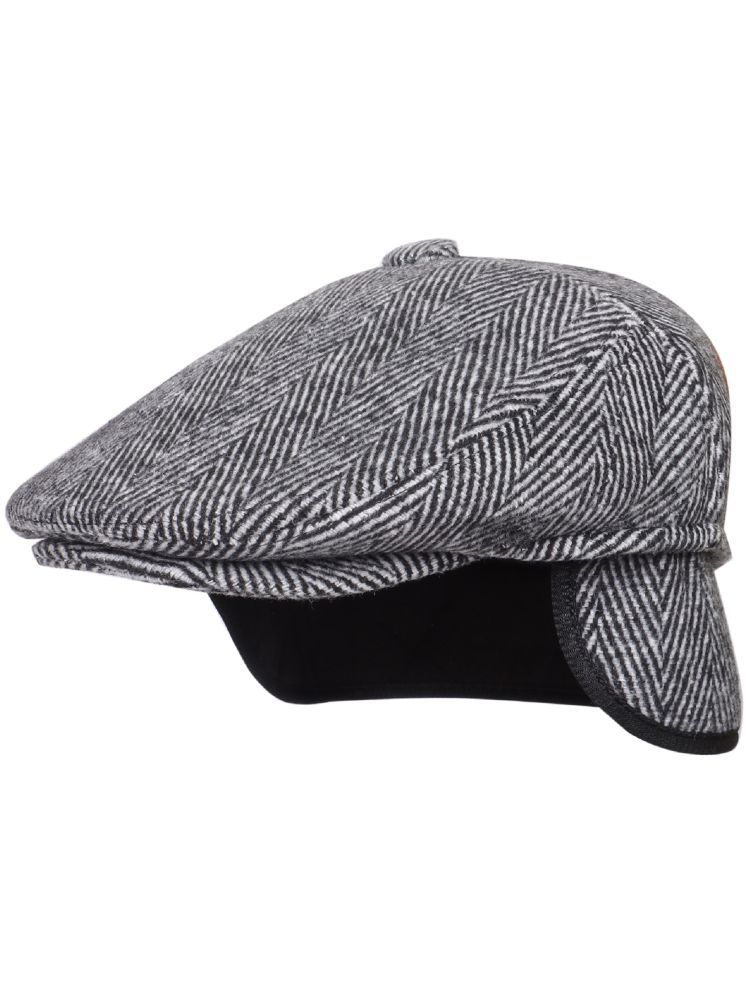     			Zacharias Pack of 1 Polyester Blend Men's Cap ( Grey )