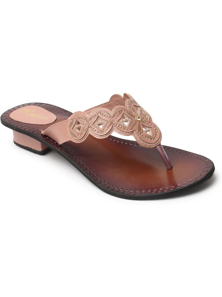     			Picktoes Pink Women's Sandal Heels