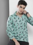 The Indian Garage Co Men Sea Green Printed T-shirt