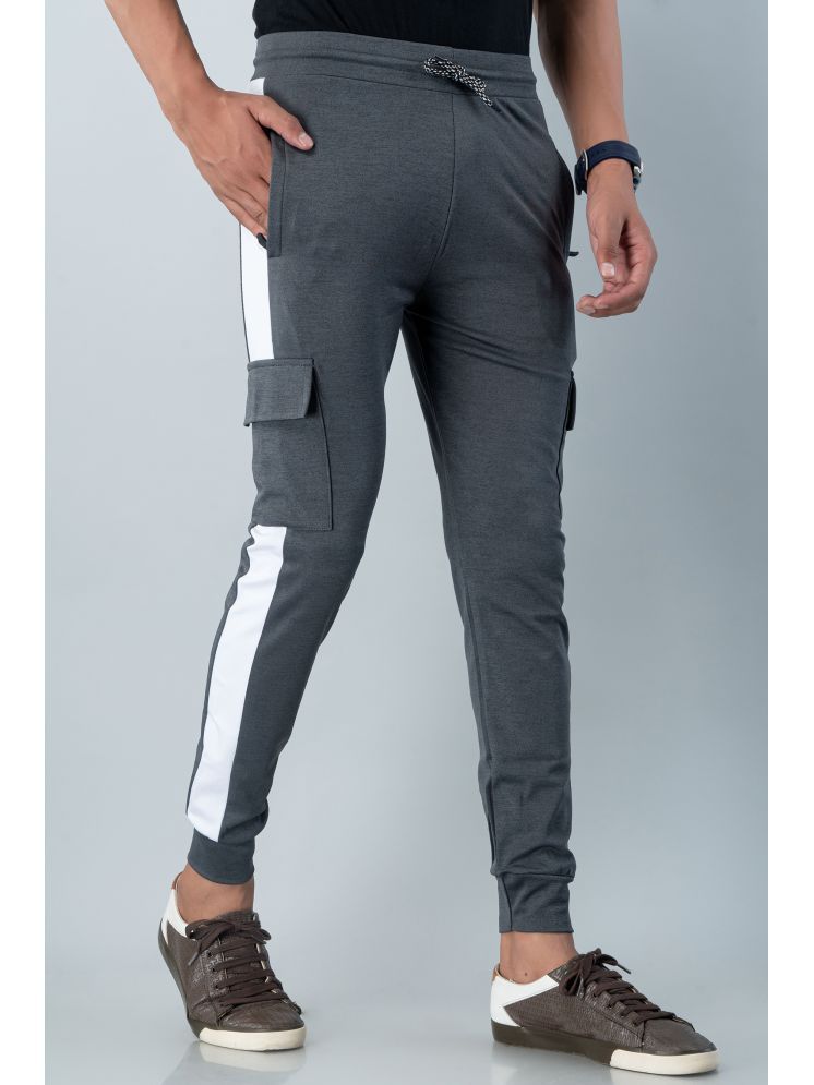     			STYLE ACCORD Grey Lycra Men's Trackpants ( Pack of 1 )