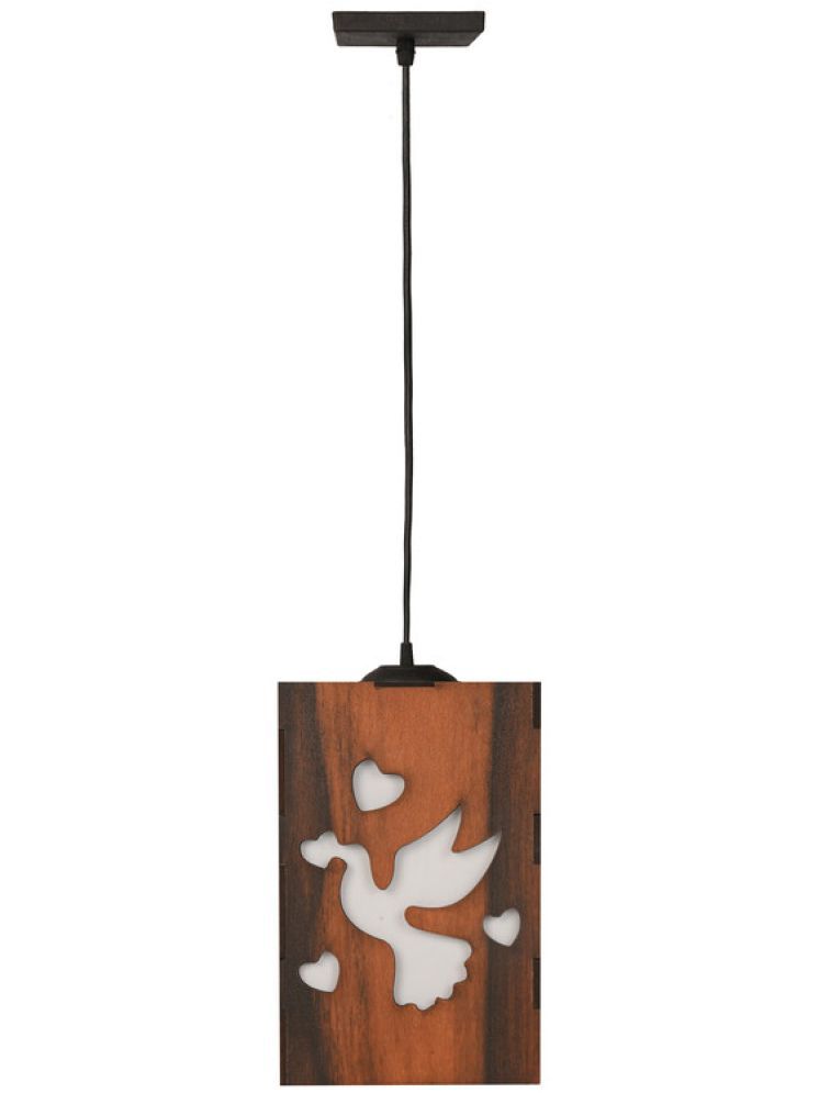     			1st Time Wood Hanging Light Black - Pack of 1