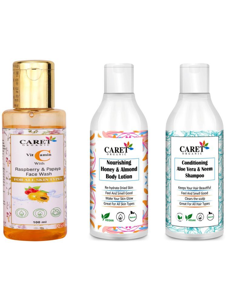     			Caret Organic - Dark Spots Removal Face Wash For All Skin Type ( Pack of 3 )