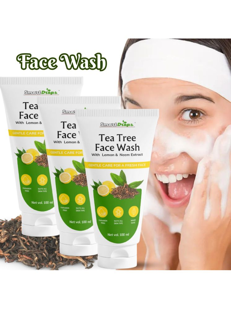     			Smartdrops - Refreshing Face Wash For All Skin Type ( Pack of 3 )