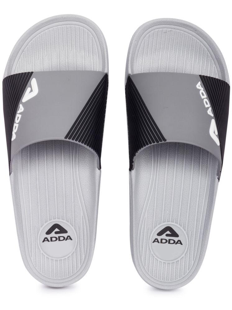     			Adda Grey Men's Slide Flip Flop