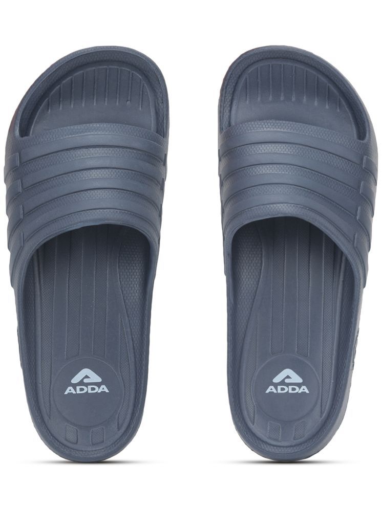     			Adda Navy Men's Slide Flip Flop