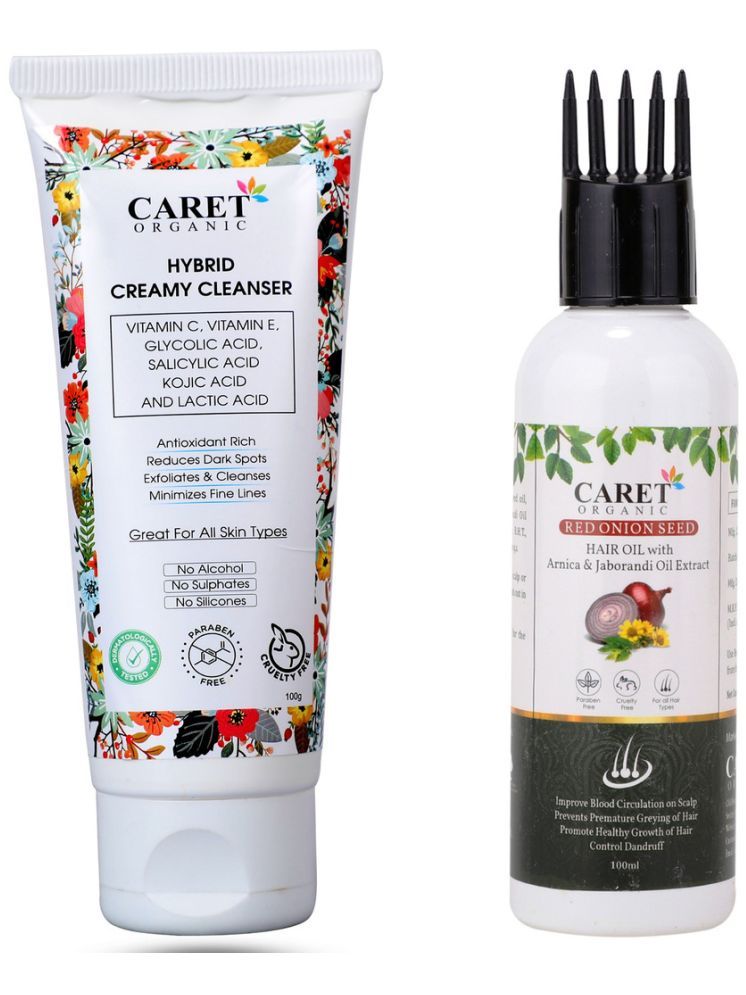     			Caret Organic - Acne or Blemishes Removal Face Wash For All Skin Type ( Pack of 2 )