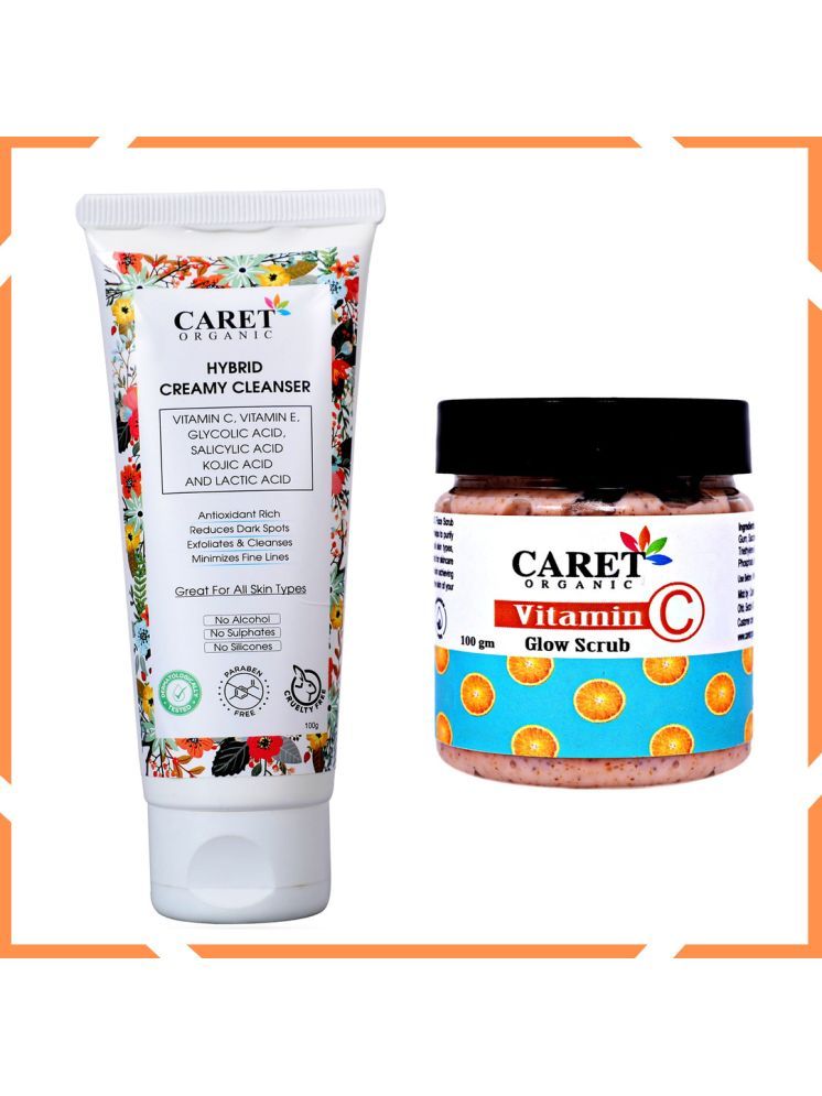     			Caret Organic - Daily Use Face Wash For All Skin Type ( Pack of 2 )