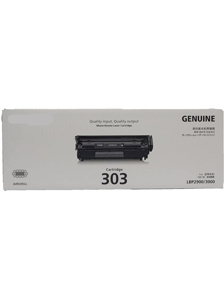     			ID CARTRIDGE 303 Black Single Toner for LBP 2900,3000