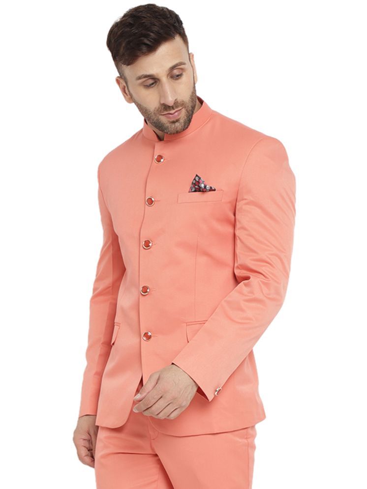     			READYON Cotton Blend Men's Blazer - Pink ( Pack of 1 )