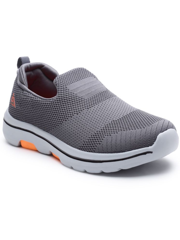     			Action Dark Grey Men's Sports Running Shoes