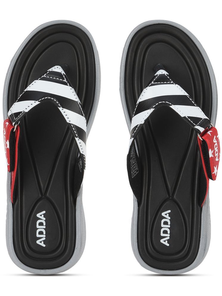     			Adda Black Women's Slipper