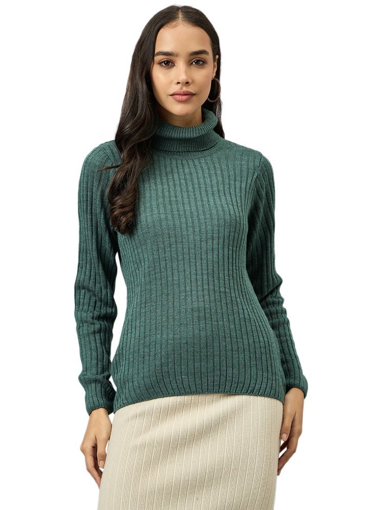     			Club York Acrylic High Neck Women's Skivvy - Green ( )