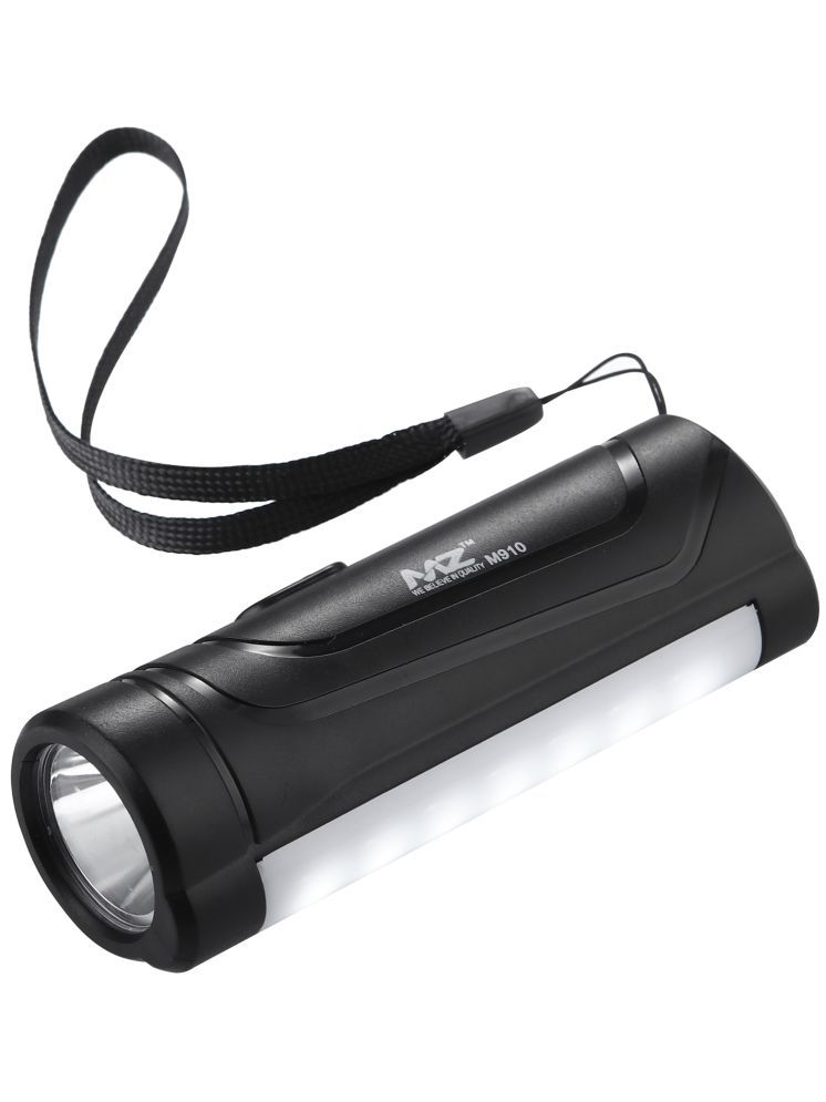     			MZ - 12W Rechargeable Flashlight Torch ( Pack of 1 )