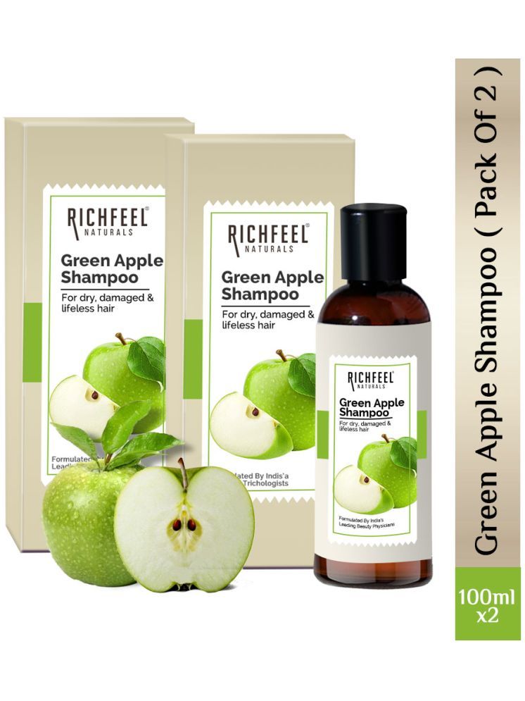     			Richfeel Green Apple Shampoo 100 Ml Pack of 2