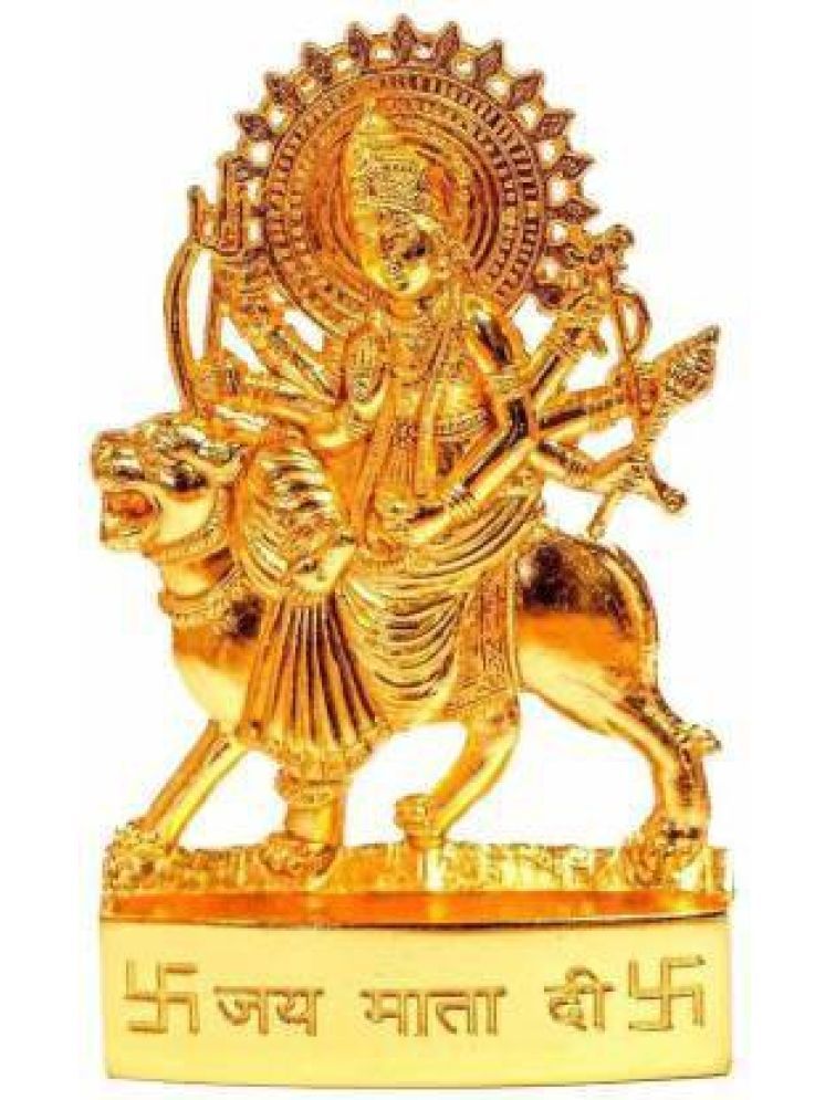     			Shri Astha Vinayak Brass Goddess Durga Idol ( 2 cm )