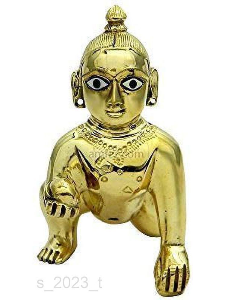     			Shri Astha Vinayak Brass Laddu Gopal Idol ( 8 cm )