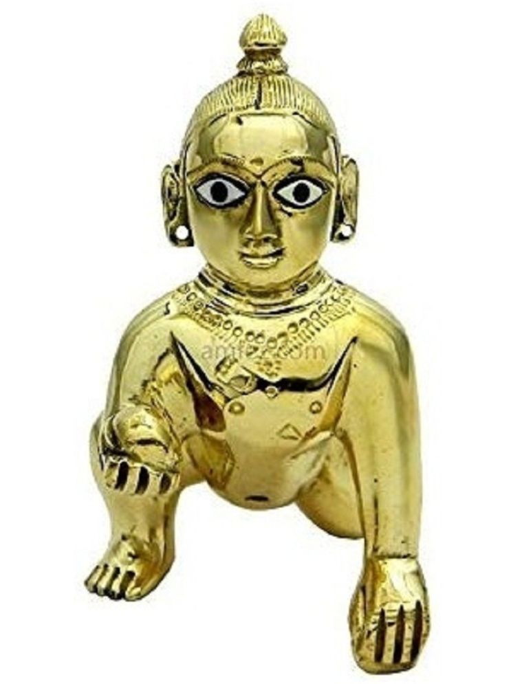     			Shri Astha Vinayak Brass Laddu Gopal Idol ( 10 cm )