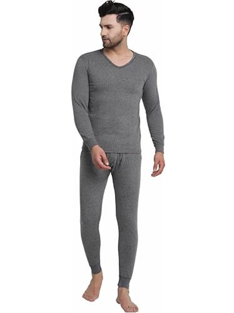     			TF Pack of 1 Woollen Thermal Sets For Men's ( Charcoal )