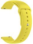 ACM Watch Strap Silicone Belt compatible with Maxima Max Pro Apex Smartwatch Sports Band Yellow